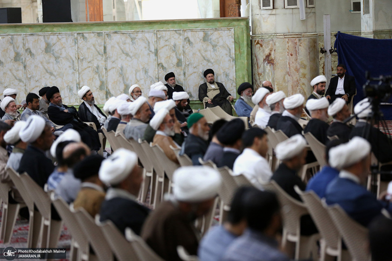 عزاداری شهادت حضرت امام جعفر صادق (ع) در حرم مطهر امام خمینی (س)