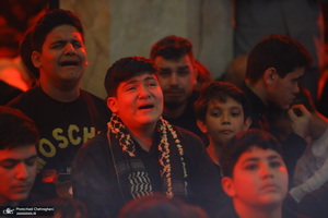 مراسم عزاداری سالروز شهادت امام جعفر صادق (ع) در مسجد اعظم قم