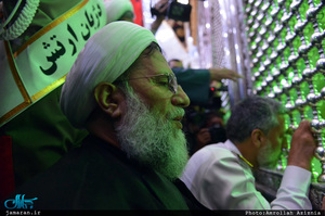 تجدید میثاق مسئولان سازمان عقیدتی سیاسی ارتش با آرمان‌های حضرت امام(س)