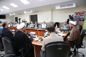 دیدار پیشکسوتان رژه 19 تیر 1358 با رییس موسسه تنظیم و نشر آثار امام خمینی (س)