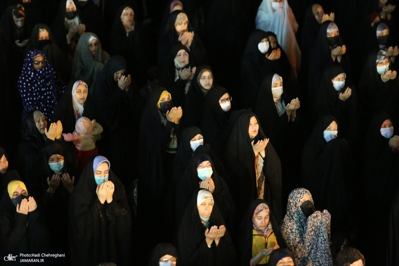 مراسم آغاز  سال 1401 در حرم کریمه اهل بیت (ع)‎