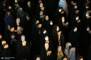 مراسم آغاز  سال 1401 در حرم کریمه اهل بیت (ع)‎