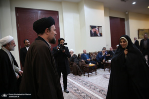 حاشیهتجدید میثاق رئیس و جمعی از نمایندگان مجلس شورای اسلامی با آرمان‌های امام خمینی(س)