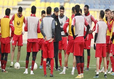 آخرین تمرین پرسپولیس پیش از داربی