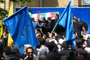 تشییع پیکر شهید حسین امیرعبداللهیان در وزارت امور خارجه