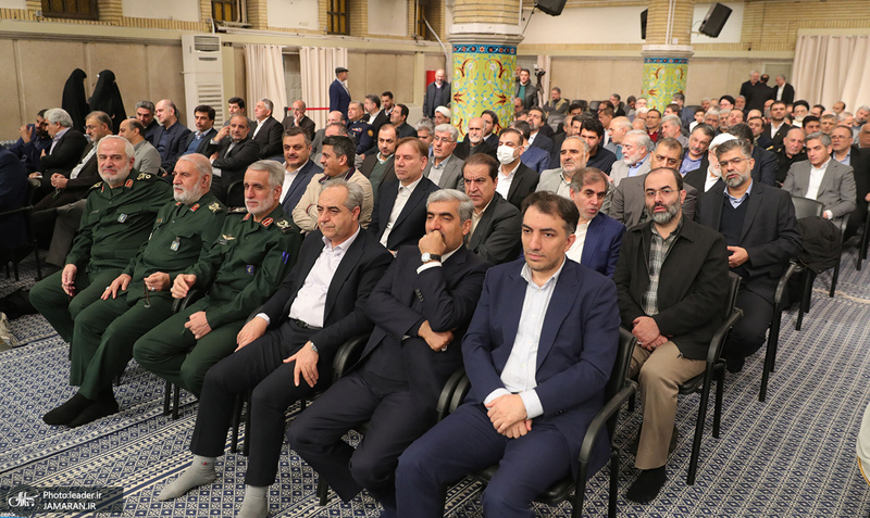 دیدار مسئولان نظام و سفرای کشورهای اسلامی با رهبر معظم انقلاب