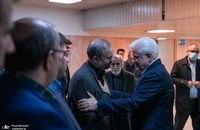 مراسم یادبود مادر دکتر ابوالفضل سروش در دانشگاه علوم پزشکی تهران + تصاویر