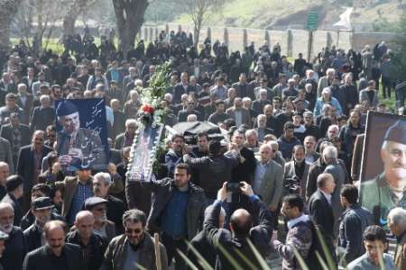 آرامش ابدی نینواز پیشکسوت مازندران در خاک سرد زمستانی