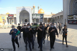 مراسم تشییع حجت الاسلام و المسلمین سید محمد جواد حسینی کاشانی(ره)