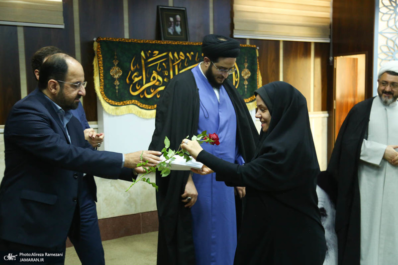 مراسم بزرگداشت روز زن در موسسه تنظیم و نشر آثار امام خمینی (ره)