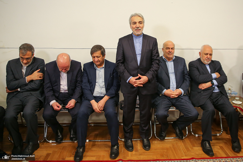 دیدار نوروزی سیاسیون با حسن روحانی