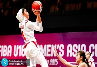 صعود دختران ایران به نیمه نهایی بسکتبال کاپ آسیا