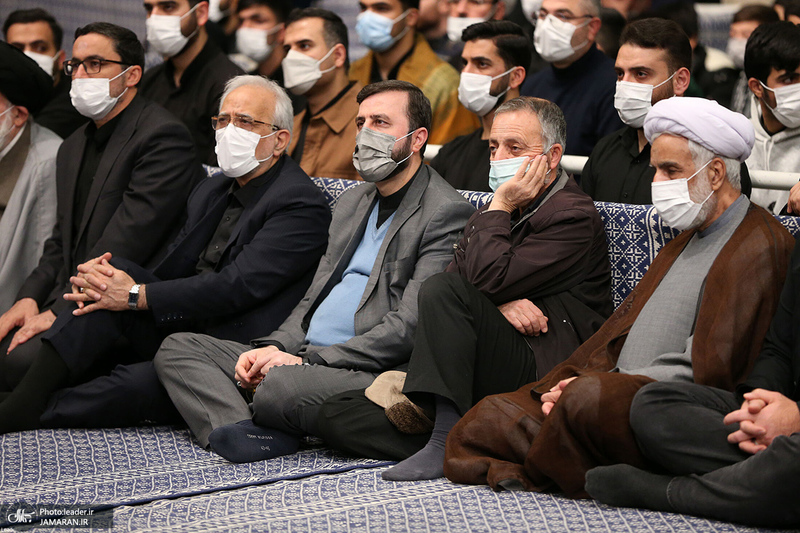 پنجمین شب مراسم عزاداری حضرت فاطمه‌ زهرا (س) در حسینیه امام خمینی