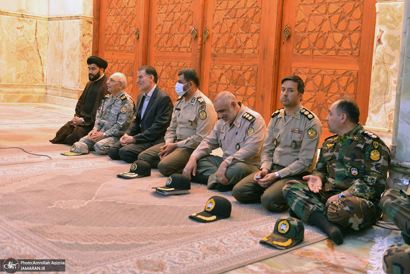 تجدید میثاق دانشجویان و فرماندهان دانشگاه افسری امام علی (ع) با آرمان های امام خمینی (س)