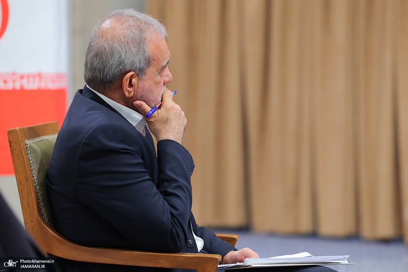 دیدار رئیس‌جمهور و اعضای هیئت دولت با رهبر معظم انقلاب