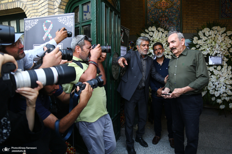 مزاسم ختم مرحوم سعید راد در مسجد  الرسول (ص)