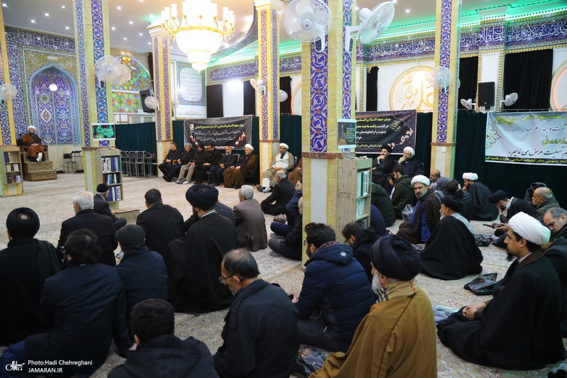 مراسم ترحیم مرحومه زهرا سادات روحانی