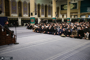 مراسم عزاداری شام شهادت حضرت فاطمه‌ زهرا (س) در حسینیه امام خمینی