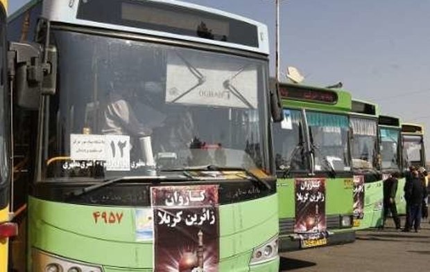 210 دستگاه اتوبوس از قزوین به زائران اربعین خدمات می دهند