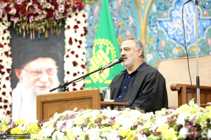 مراسم چهلم شهیدان لاریجانی در حرم مطهر حضرت معصومه (س) -2