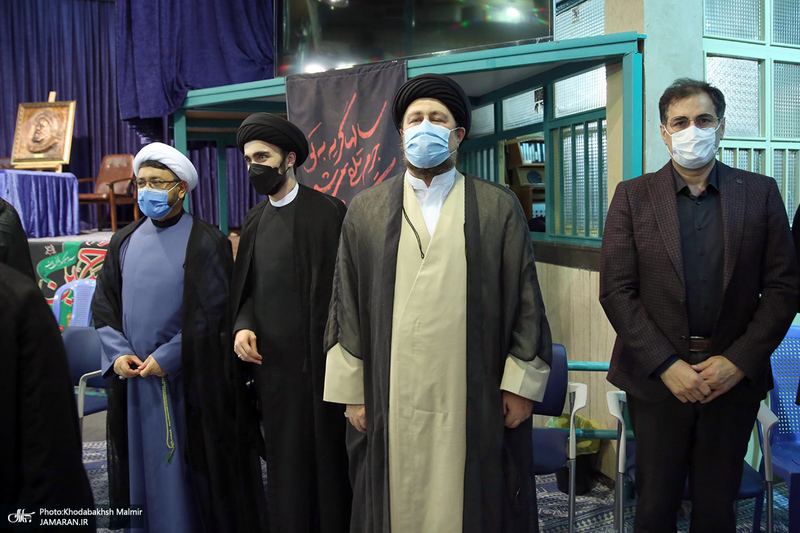 مراسم شام شهادت امام رضا(ع) و بزرگداشت علامه حکیمی در حسینیه جماران-2