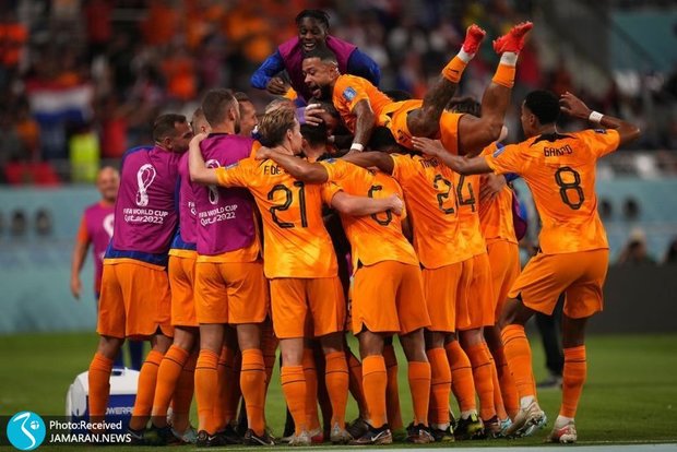 هلند اولین تیم یک چهارم نهایی؛ آمریکا خداحافظی کرد+ عکس و ویدیوی گل ها