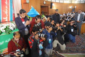 مراسم رونمایی از مجموعه 80 جلدی تفسیر «تسنیم» اثر آیت‌الله العظمی جوادی آملی