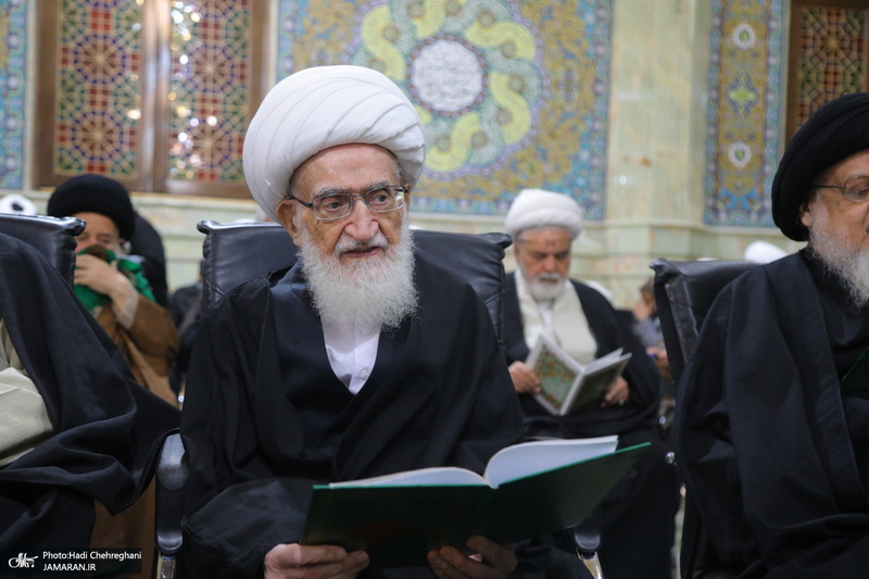 مراسم سومین سالگرد ارتحال آیت الله العظمی صافی گلپایگانی (ره)