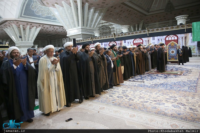 مراسم عزاداری شهادت امام سجاد(ع)  در حرم مطهر امام خمینی (س)