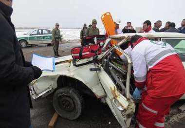 امداد رسانی جمعیت هلال احمر آذربایجان غربی به بیش از 2 هزار مسافر نوروزی