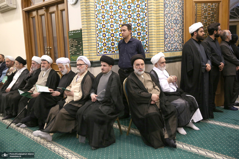 مراسم چهلمین روز درگذشت حجت الاسلام و المسلمین محمدعلی جماعتی در مسجد جامع جماران