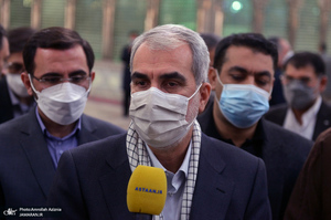 حضور وزیر جدید آموزش و پرورش در حرم امام خمینی(س) - یوسف نوری