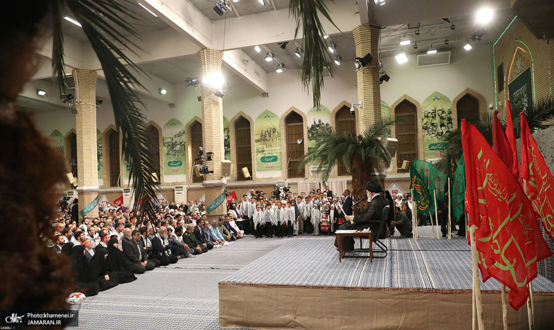 دیدار پیشکسوتان و فعالان دفاع مقدس با رهبر معظم انقلاب