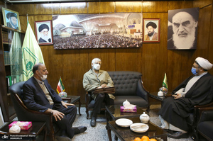 دیدار سعید جلیلی با رئیس موسسه تنظیم و نشر آثار امام خمینی (س)