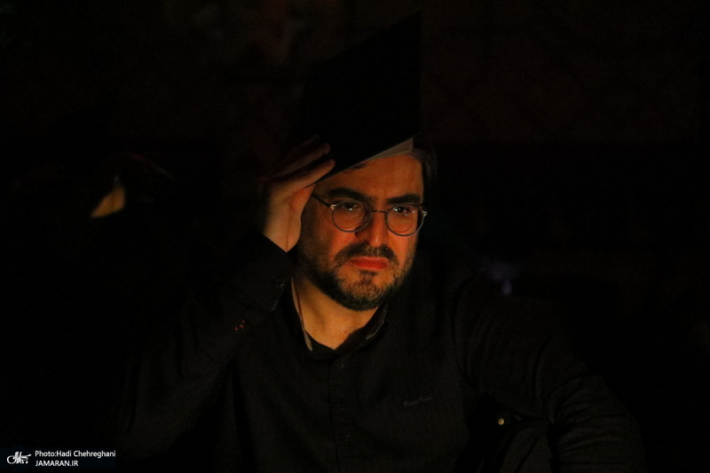 احیای شب بیست و یکم ماه رمضان در تکیه حاج سید حسن قم