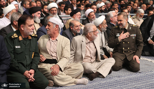 دیدار مسئولان نظام و مهمانان کنفرانس وحدت اسلامی با رهبر معظم انقلاب