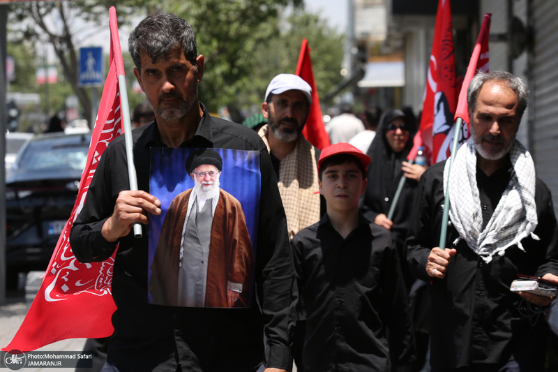 مراسم تشییع پیکر مطهر رهبر شهید انقلاب در تهران