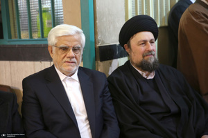 مراسم سالگرد رحلت آیت‌الله سید محمد موسوی بجنوردی در حسینیه جماران  -1