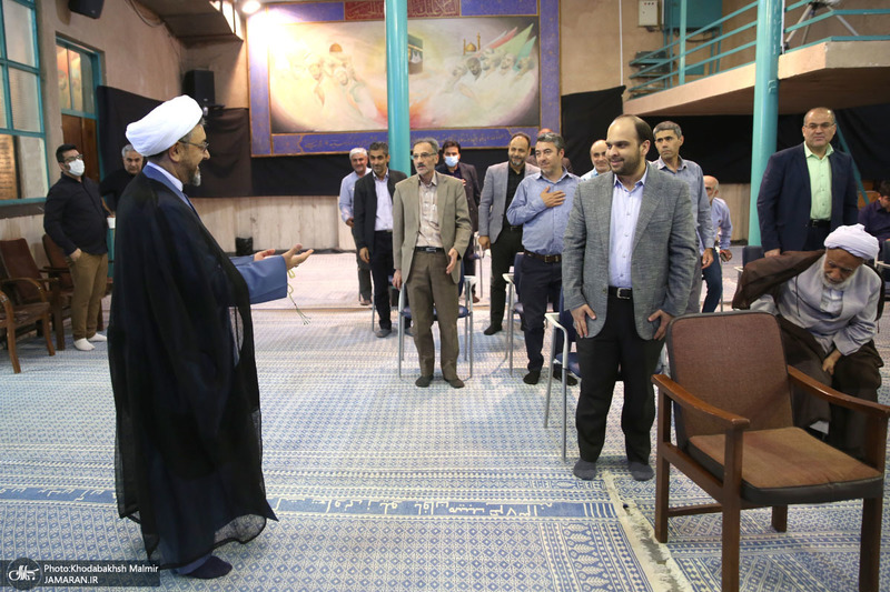 مراسم عزاداری به مناسبت سالروز شهادت امام جعفر صادق(ع) در حسینیه جماران