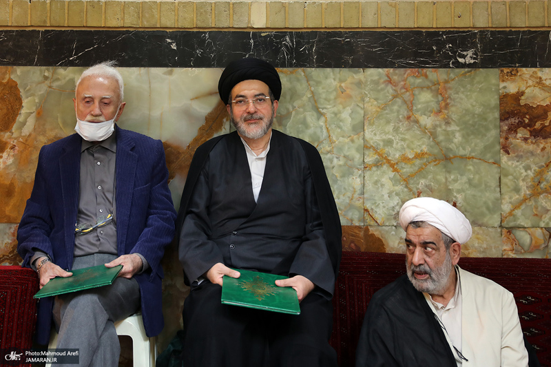 مراسم ترحیم مرحوم آیت الله نورالله شاه آبادی (ره) در تهران