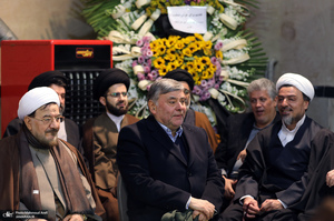 مراسم بزرگداشت آیت الله موسوی بجنوردی (ره) در حسینیه جماران - 1