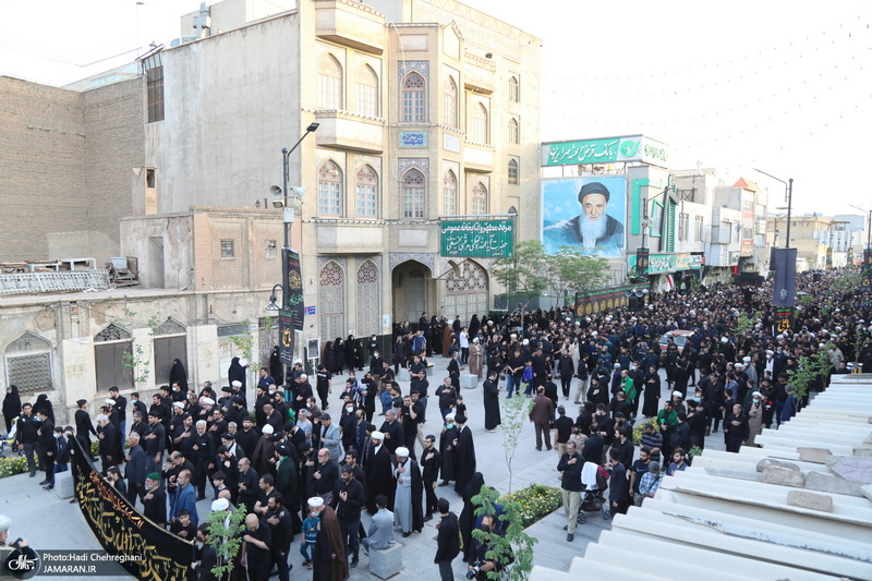 مراسم عزاداری شهادت حضرت علی(ع) با حضور آیت الله العظمی وحید خراسانی
