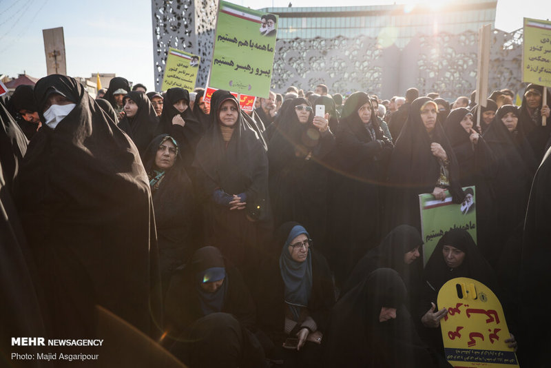 راهپیمایی حماسه نهم دی ماه در سراسر کشور