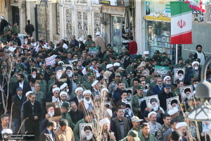 مراسم بزرگداشت 12 بهمن و گلباران بیت امام خمینی(س) در قم