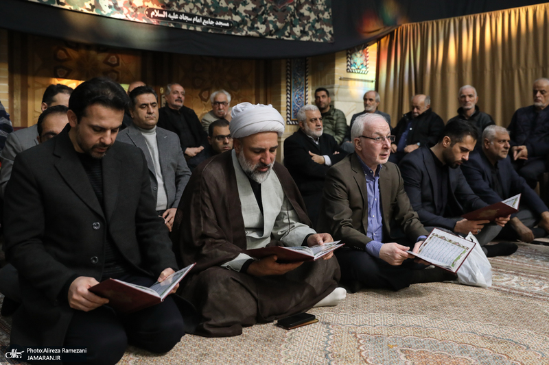 مراسم ختم مادر معاون اجرایی ستاد مرکزی بزرگداشت امام خمینی (ره)