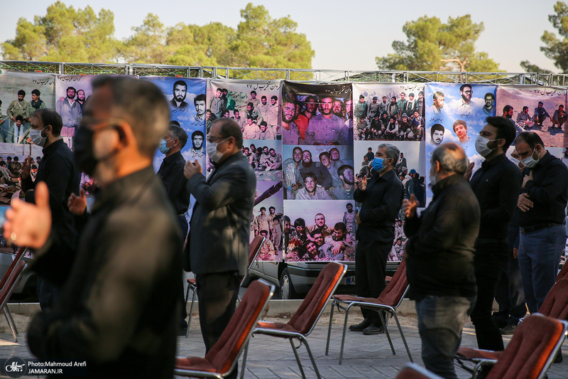 عزاداری تاسوعای حسینی(ع) هیات گردان تخریب و گردانهای لشکر 27 محمد رسول الله(ص)