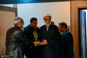 مراسم اولین ساگرد آیت الله رحمت در حرم مطهر امام خمینی (س)