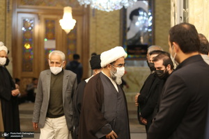 مراسم بزرگداشت آیت الله ری شهری (ره) در مسجد اعظم قم‎