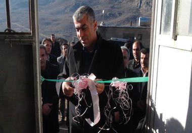 افتتاح 10 طرح عمرانی، خدماتی و کشاورزی در سروآباد