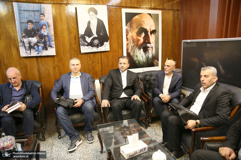 بازدید مدیران ارشد وزارتخانه های سوریه از بیت امام خمینی در جماران